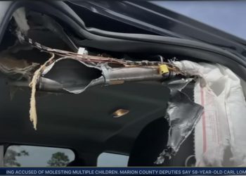 Recalled Ram 1500’s airbag destroys pickup’s roof