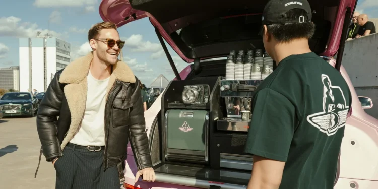 Bentley x Joe & The Juice Bentayga is a Mobile Coffee Shop